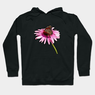 Resting monarch Hoodie